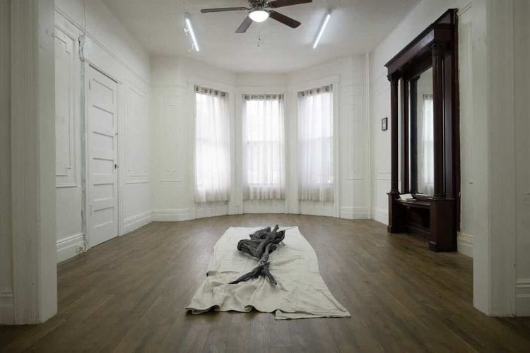 Installation view, Cabin Format, Triest