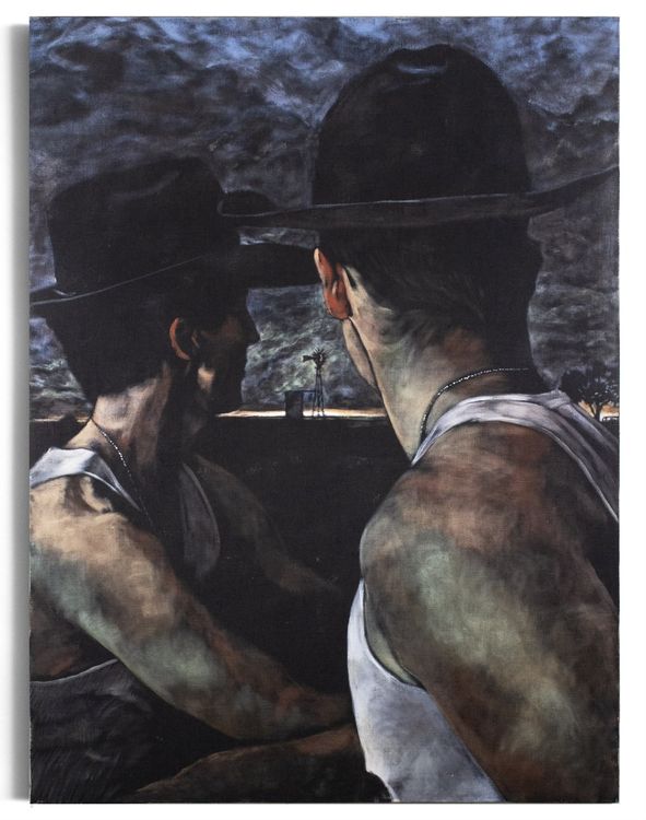 Installation view, Lonesome Is the Western Wind, Megan Mulrooney · 2025 (5)