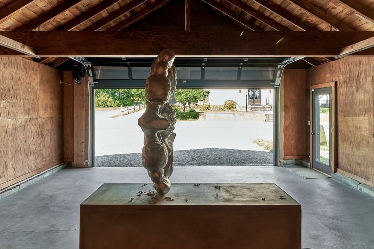 Installation view, Casket Lotus, Mendes Wood DM · 2026 (3)