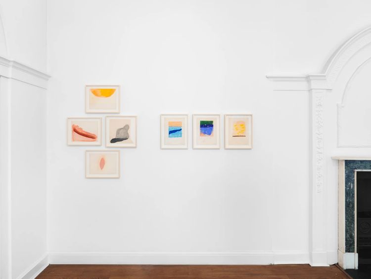 Installation view, Love from an Abstract Artist, Thaddaeus Ropac · 2025 (5)