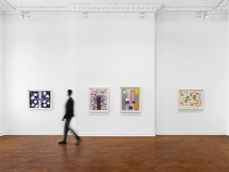 Installation view, Love from an Abstract Artist, Thaddaeus Ropac · 2025 (2)