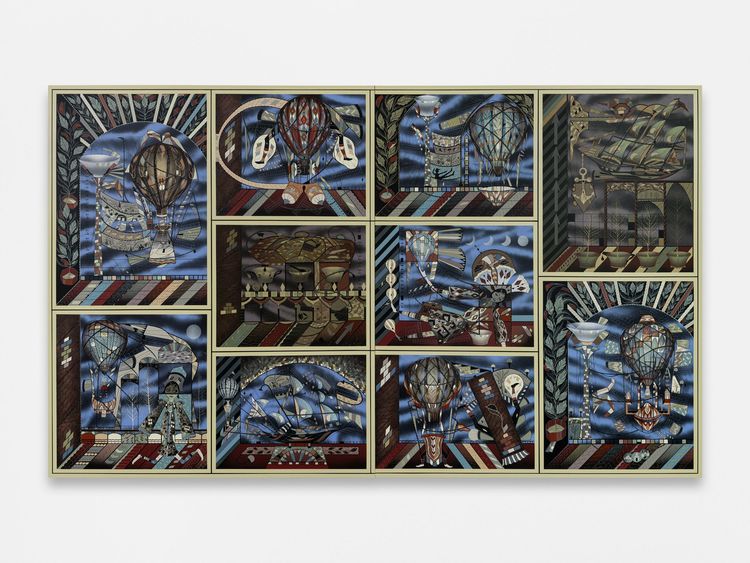 Installation view, The Remedy of Analog Space and Time, Lehmann Maupin, New York