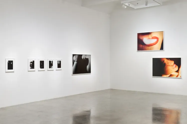 Installation view of David Lynch: LA at Pace Gallery, Los Angeles (3/15)