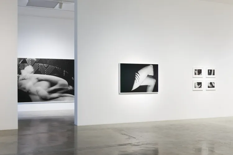 Installation view of David Lynch: LA at Pace Gallery, Los Angeles (8/15)