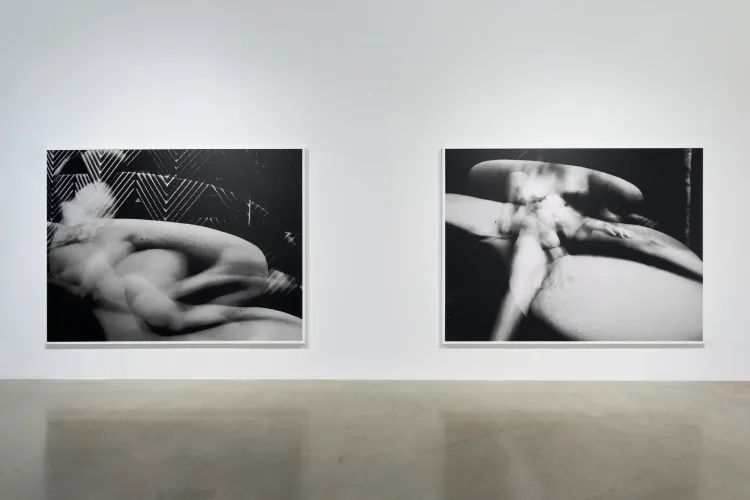 Installation view of David Lynch: LA at Pace Gallery, Los Angeles (9/15)
