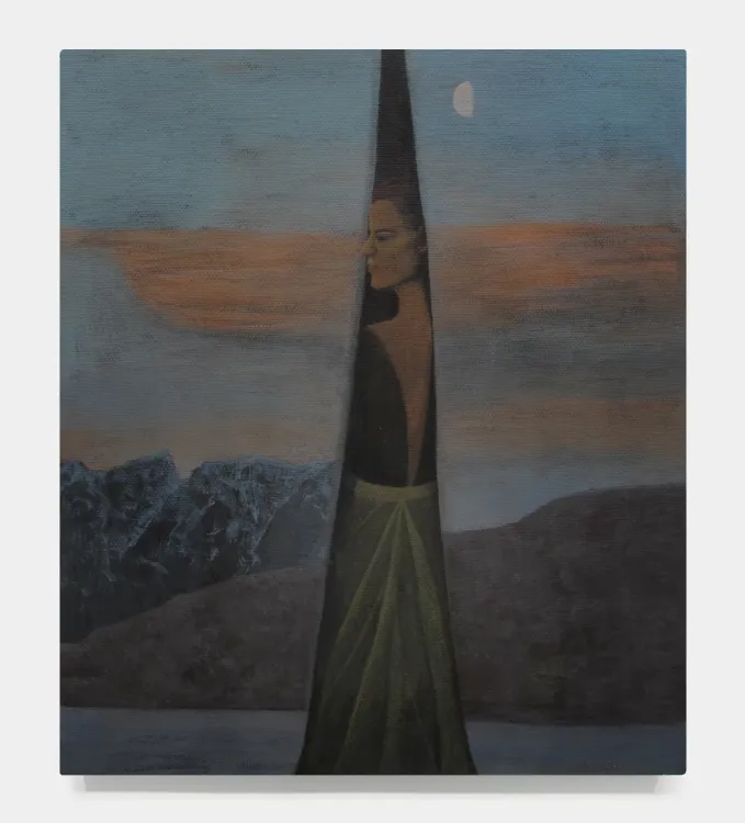 Installation view, The Apple Fell, and the Dream Ended, M+B · 2026 (4)