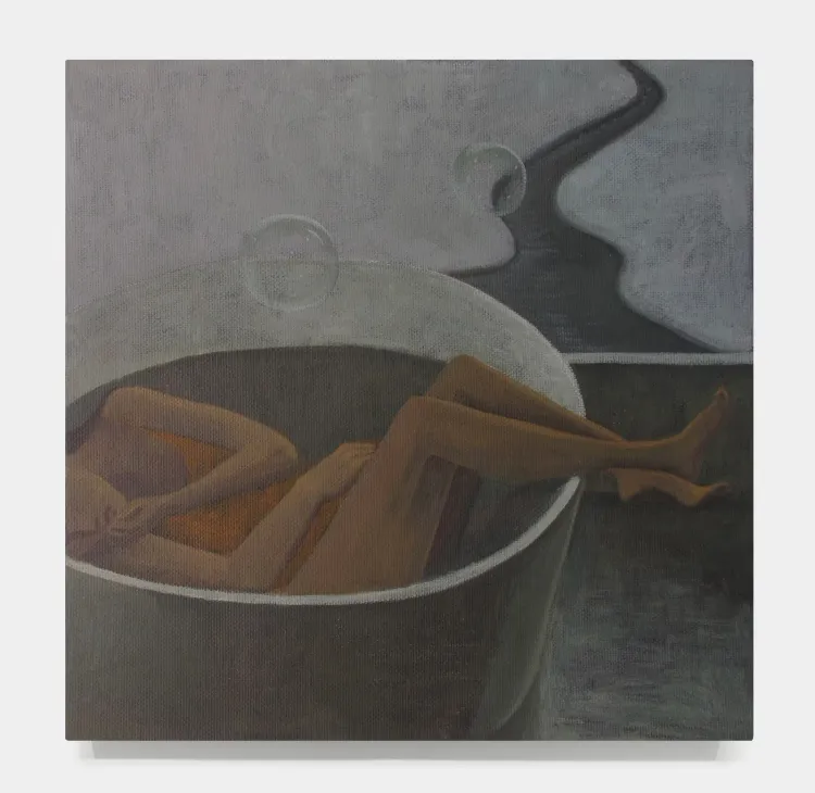 Installation view, The Apple Fell, and the Dream Ended, M+B · 2026 (9)