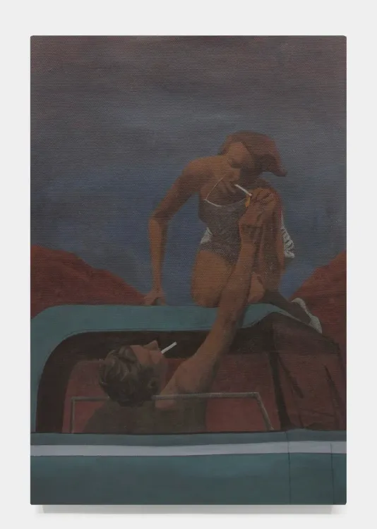 Installation view, The Apple Fell, and the Dream Ended, M+B · 2026 (7)