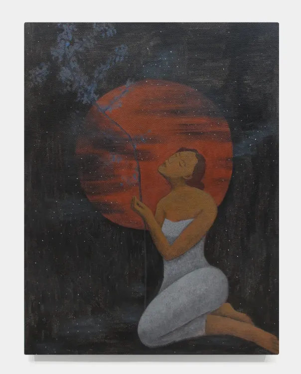 Installation view, The Apple Fell, and the Dream Ended, M+B · 2026 (5)