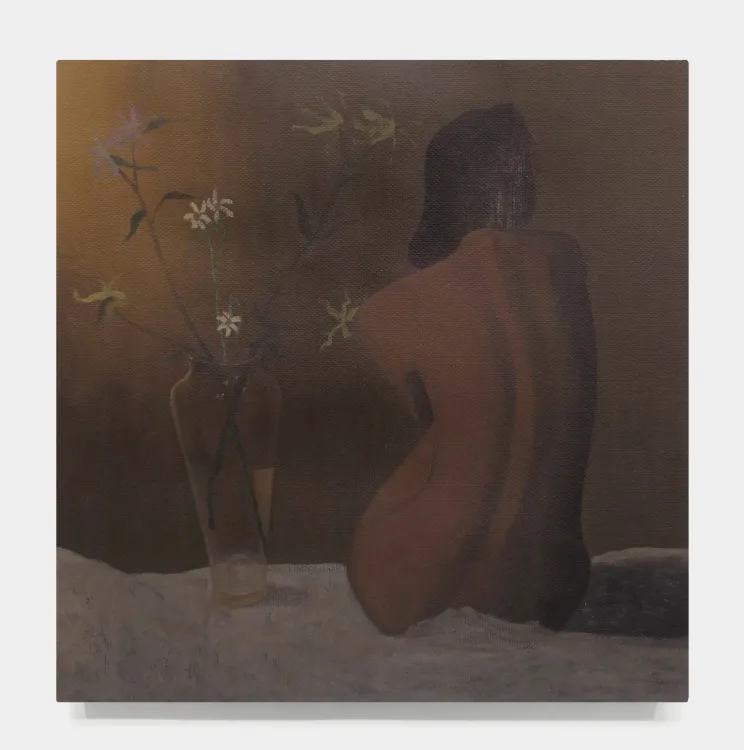 Installation view, The Apple Fell, and the Dream Ended, M+B · 2026 (6)