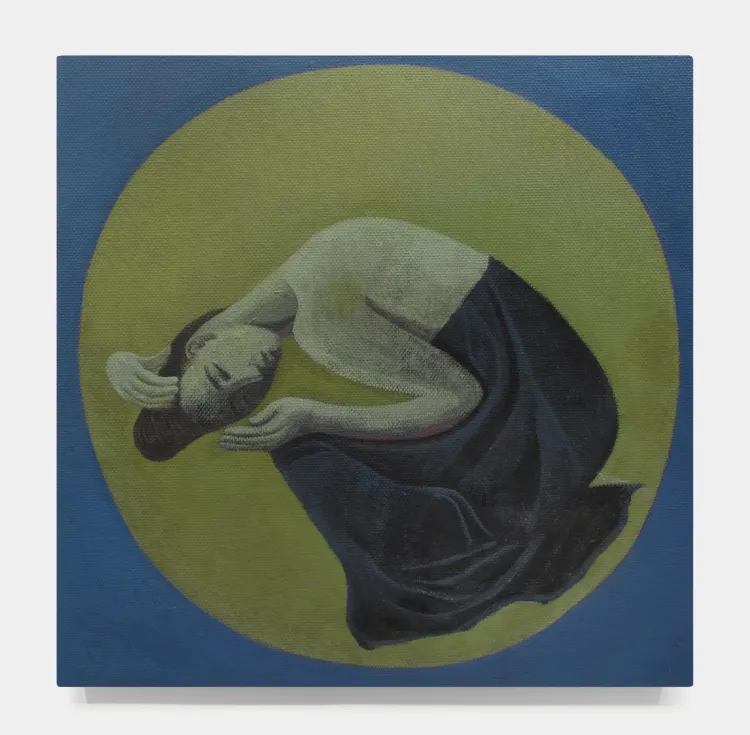 Installation view, The Apple Fell, and the Dream Ended, M+B · 2026 (8)