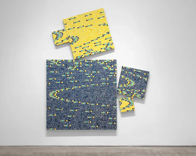 Installation view, On the Water, Marianne Boesky Gallery, 507 24th Street