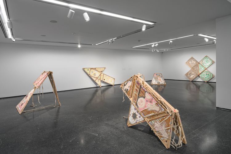 Installation view, Worldless Obstruction, Museum of Contemporary Art Chicago · 2026 (1)