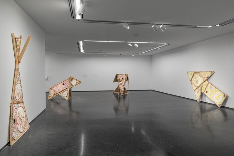 Installation view, Worldless Obstruction, Museum of Contemporary Art Chicago · 2026 (8)
