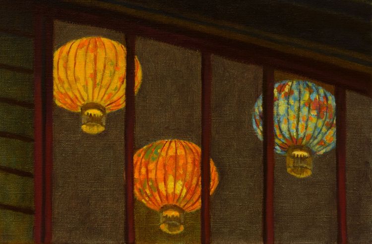 Installation view, Breeze Through Mindscapes, Scroll