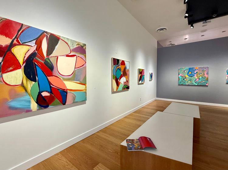 Installation view, MondoChromatic: New West Coast Colorways, Wessling Contemporary · 2026 (2)