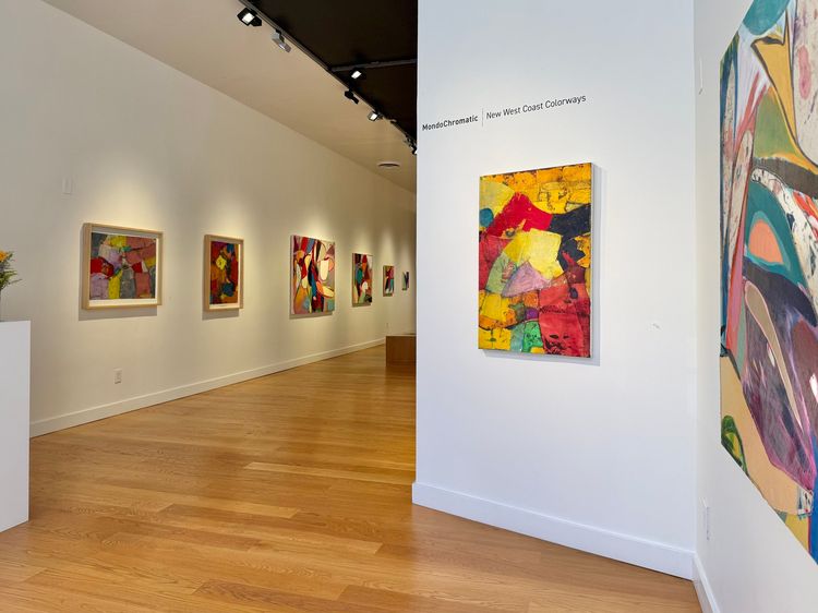 Installation view, MondoChromatic: New West Coast Colorways, Wessling Contemporary · 2026 (6)