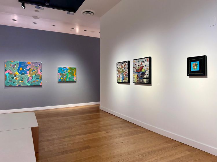 Installation view, MondoChromatic: New West Coast Colorways, Wessling Contemporary · 2026 (7)