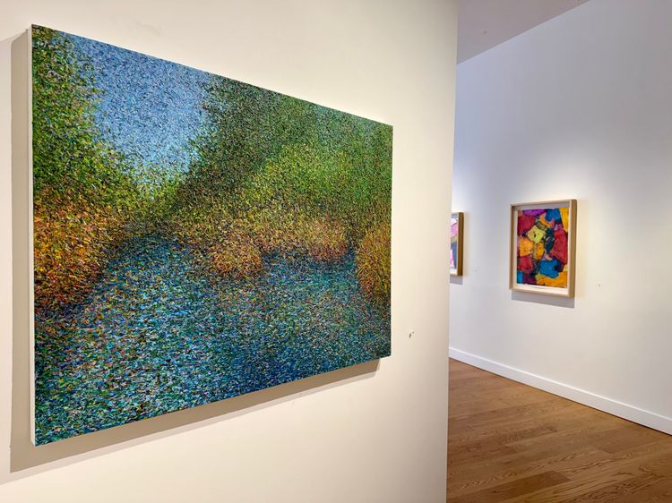 Installation view, MondoChromatic: New West Coast Colorways, Wessling Contemporary · 2026 (9)