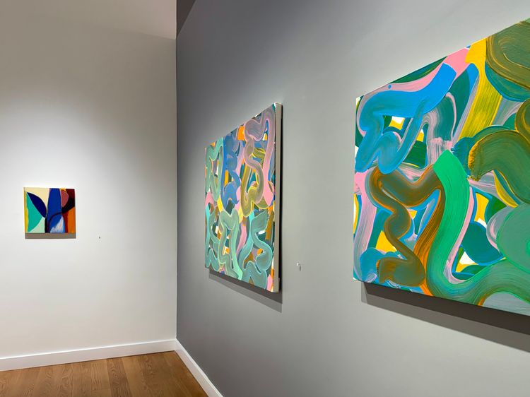 Installation view, MondoChromatic: New West Coast Colorways, Wessling Contemporary · 2026 (11)