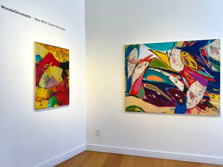 Installation view, MondoChromatic: New West Coast Colorways, Wessling Contemporary · 2026 (14)