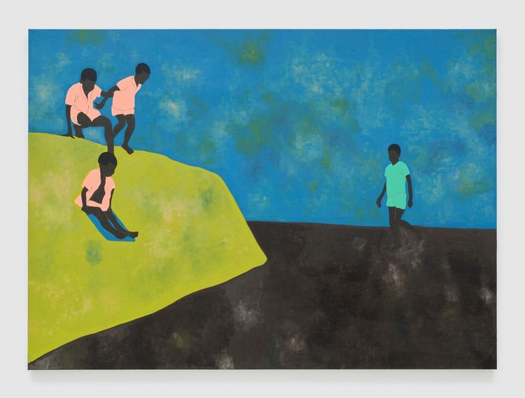 Installation view, Night Always Returns, 303 Gallery