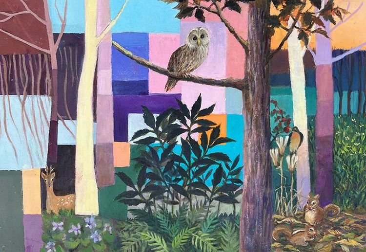 Installation view, Resonating in Harmony with Nature and Japanese Culture, First Street Gallery