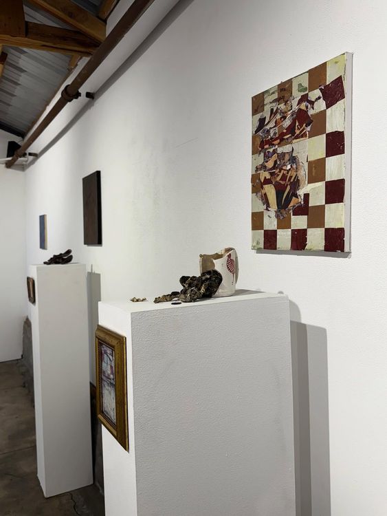 Installation view, Nothing Ever Happens Until It Does, Keystone Art Space · 2025 (1)