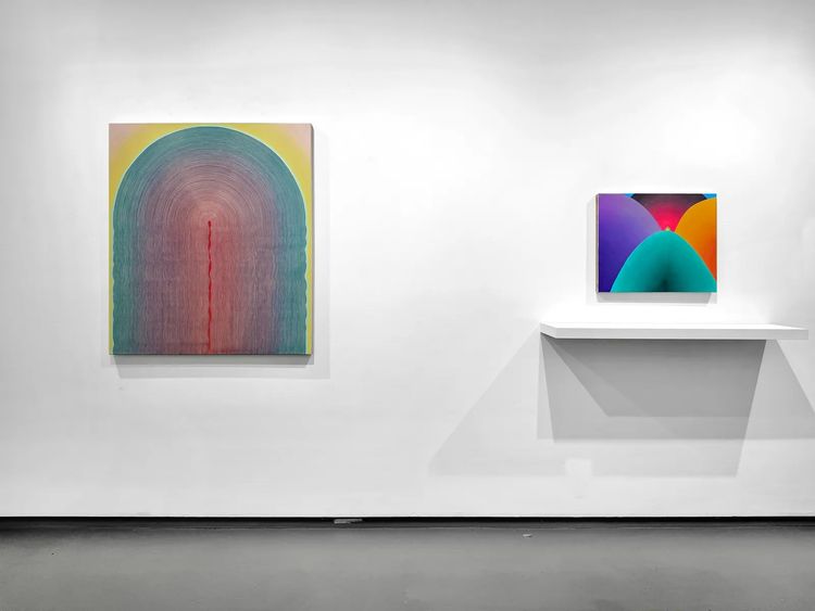Installation view, Cave Painting, Hollis Taggart · 2026 (2)
