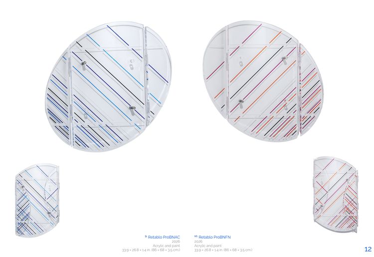 Installation view, Rhythms of Geometry, Durban Segnini Gallery · 2026 (5)