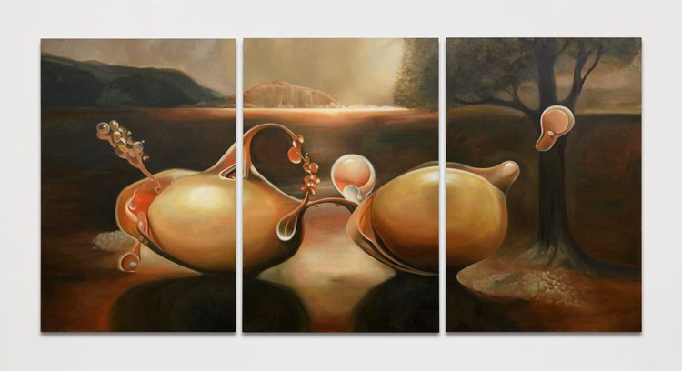 Installation view, Seed Memory, Anat Ebgi
