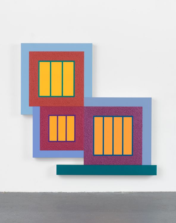 Installation view, Peter Halley, Massimo De Carlo · 2025 (10)