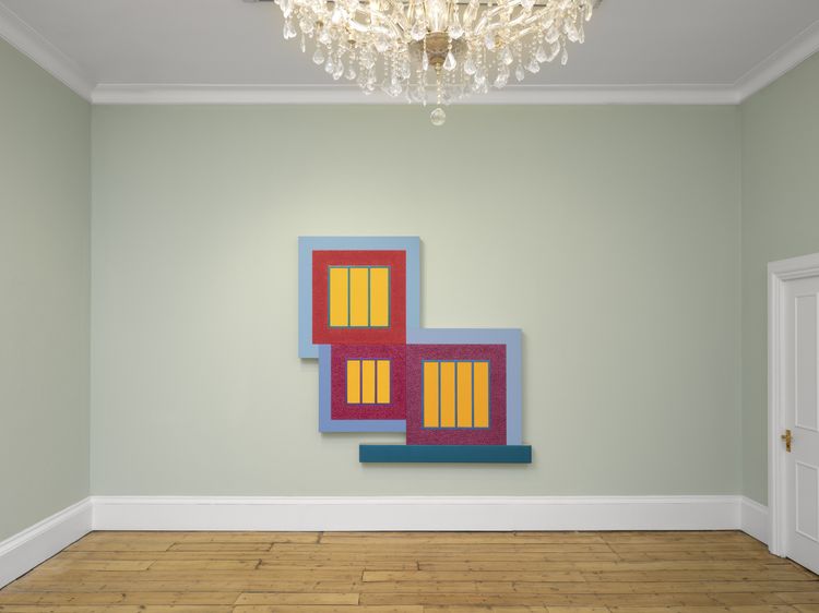 Installation view, Peter Halley, Massimo De Carlo · 2025 (3)