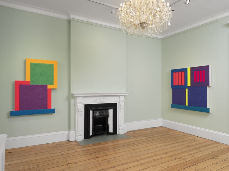 Installation view, Peter Halley, Massimo De Carlo · 2025 (4)