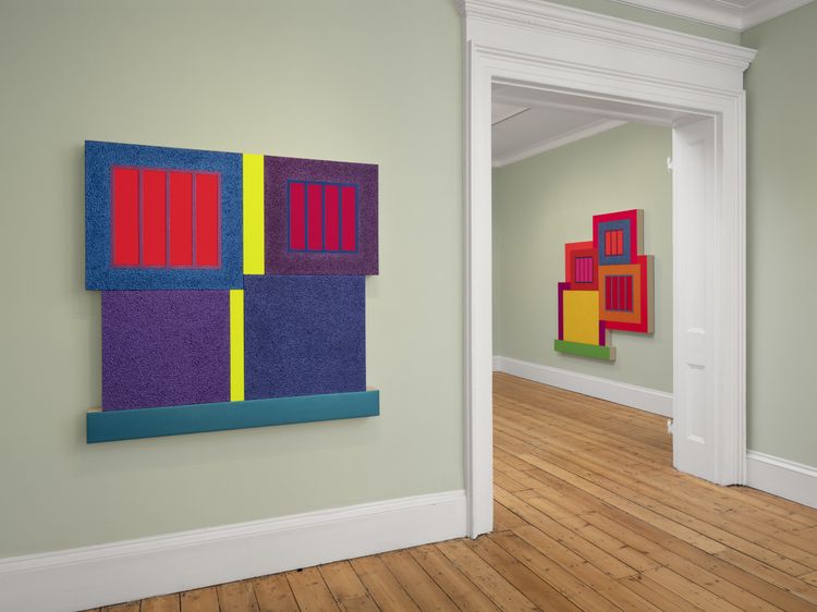 Installation view, Peter Halley, Massimo De Carlo · 2025 (2)