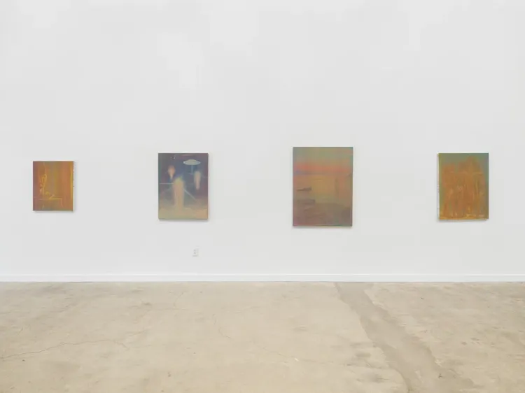 Installation view, Stalking the Wild Pendulum, Dominique Porter Gallery