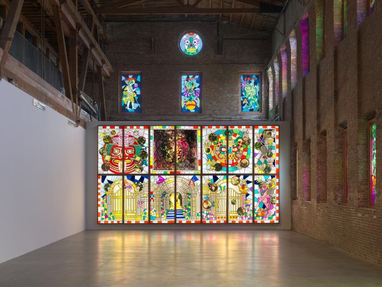 Installation view, In Light of Innocence, Pioneer Works