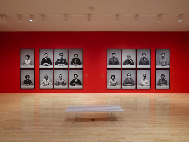 Installation view, Regime: Dramatis Personae, The Geffen Contemporary at MOCA