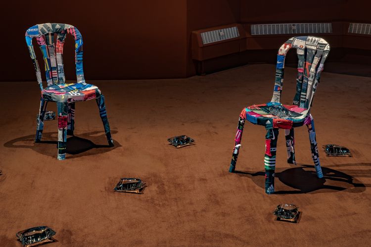 Installation view, Tendered, The Renaissance Society · 2026 (2)