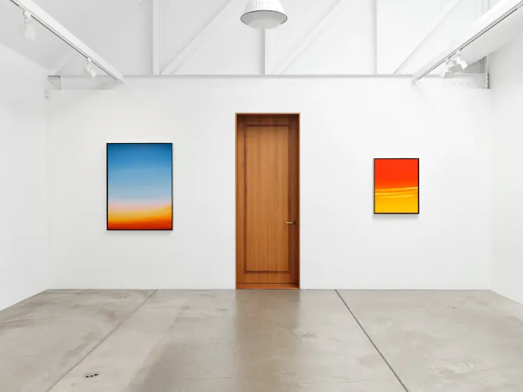 Installation view, Rob Reynolds: Be Like the Sun, Never Done, Anthony Meier  · 2026 (6)
