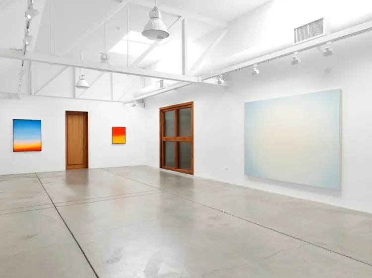 Installation view, Rob Reynolds: Be Like the Sun, Never Done, Anthony Meier  · 2026 (7)