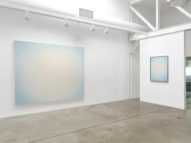 Installation view, Rob Reynolds: Be Like the Sun, Never Done, Anthony Meier  · 2026 (8)