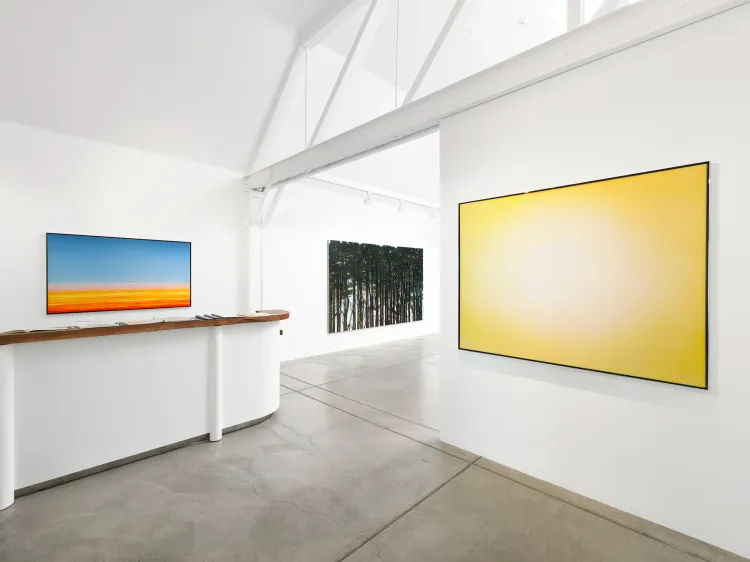 Installation view, Rob Reynolds: Be Like the Sun, Never Done, Anthony Meier  · 2026 (9)
