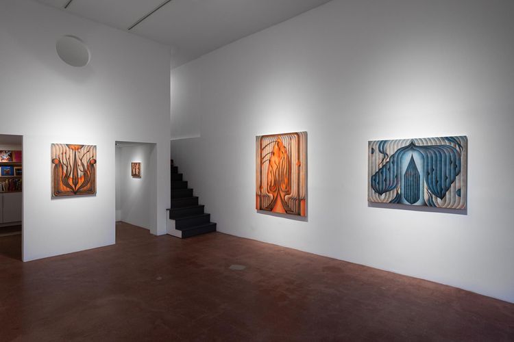 Installation view, Blood Orange, Track 16, Hollywood