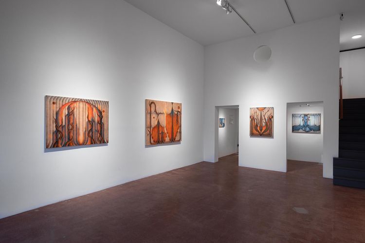 Installation view, Blood Orange, Track 16, Hollywood · 2026 (2)