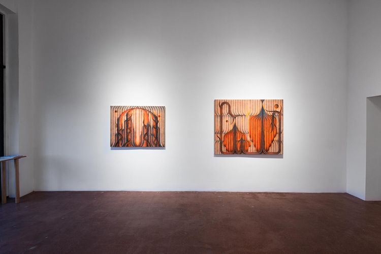 Installation view, Blood Orange, Track 16, Hollywood · 2026 (3)