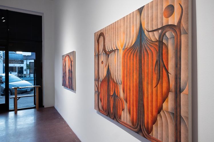 Installation view, Blood Orange, Track 16, Hollywood · 2026 (4)