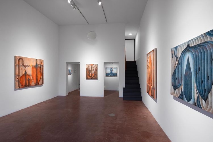 Installation view, Blood Orange, Track 16, Hollywood · 2026 (5)