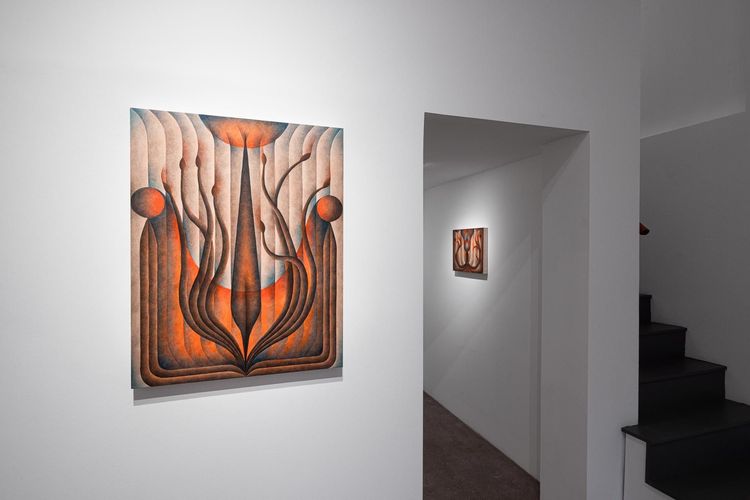 Installation view, Blood Orange, Track 16, Hollywood · 2026 (6)