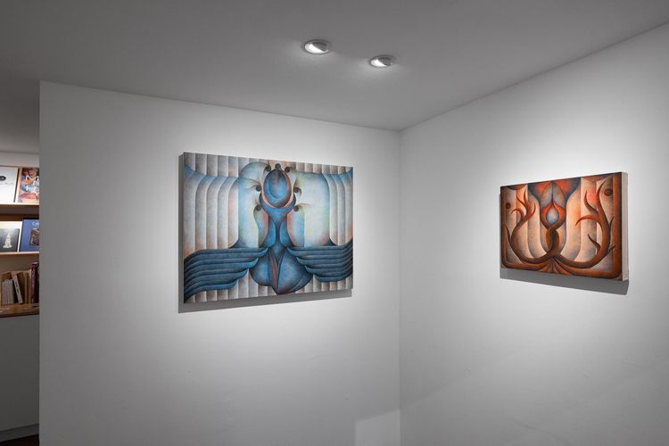 Installation view, Blood Orange, Track 16, Hollywood · 2026 (7)
